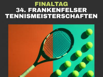 Finaltag: 34. Frankenfelser Tennismeisterschaften – am Freitag, 22.09,203
